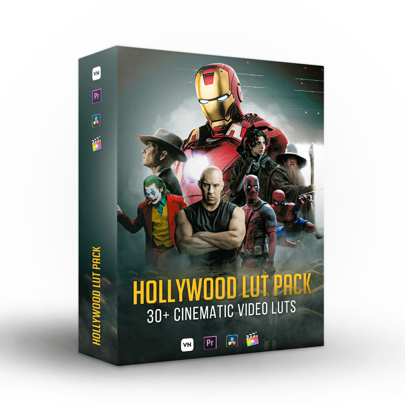 Hollywood movies LUTs